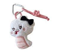 AIRHSKWI Fashion Snake Keychain Purse Decorations Stylish Backpack Charm Plush Texture for Those Who Love Cuteness Ccessories