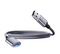 AIRHSKWI USB Extension Cable Female/Male to Male Connectors Line for Stable Data Transfer Fast Speed 480Mbps USB A to USB Cord