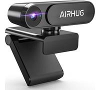 AIRHUG 2K Webcam No Mic with Privacy Cover, USB Camera for Computer