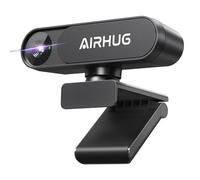 AIRHUG 4K UHD USB Webcam No Mic with Privacy Cover for Secure Meetings - 16MP Sony Sensor, PDAF Fast Focus, 63° Gold FOV, Auto Light Balance, Streaming Camera Without Audio for PC/Laptop/Desktop