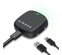 AIRHUG Conference USB Microphone No Speaker, Desktop Computer Mic, Noise Canceling, Mute Button & LED Indicator, Plug & Play for Video Conference, Gaming, Online Class, Compatible with Windows & MacOS
