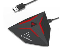 AIRHUG Gaming Microphone, Condenser USB Microphone, AI Noise Reduction with RGB Indicator, Mute Button, Plug & Play Omnidirectional PC Mic for Streaming, Twitch, Discord on Mac&Windows
