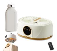 Airinox Automatic Ironing Machine, Automatic Ironing Machine for Home, 2-in-1 Garment Steamer & Folding System with Vertical Steam, for Home, Apartment, Travel (Beige)