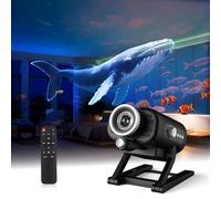 AIRIVO 3D Galaxy Projector, Star Projector Night Light with 60 3D Scenes, Planetarium Projector with Bluetooth Speaker for Bedroom Decor, Kids Adults, Christmas Birthday Gifts