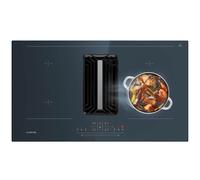 AirJet 90 Down Air System | Induction hob with extractor bonnet | 10,000 W | 750 m³/h | boost