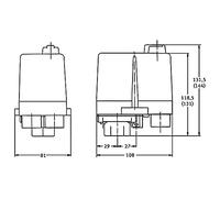 Airkraft Airkraft Pressure Switch Condor, 10-16 Amp., 1
