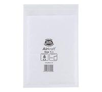 AirKraft Size 1 Bubble Lined Mailer White (Pack of 100) MAKC88004