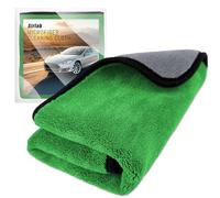 Airlab 90x60cm Extra Large Thick Microfibre Car Drying Towel, Dual - Sided Car Care Microfibre Cloths, Ultra Absorbent Super Soft Lint Free Wash Cloth for Auto Detailing Polishing Washing Cleaning