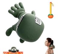 Airlandolists Hand Shoulder and Neck Massager,Massage Master for Shoulder,with Heat Speed Adjustment, Upgraded Airlandolists Hand Shoulders and Neck Massager, 3-Speed Adjustment (Green 1PC)