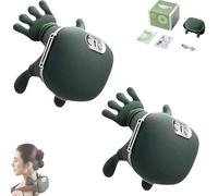 Airlandolists Hand Shoulder and Neck Massager, N7 Master Hand Cervical, Real Hands Massager with Heat Kneading, Electric Deep Tissue 3D Kneading Massage, for Shoulders, Leg (2pcs)