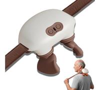 Airlandolists Hand Shoulder and Neck Massager with Heating, 3-Speed Adjustment, Zoserx Bionic Heated Massager for Neck, for Back, Leg, Lower Abdominal, Portable (1pcs)