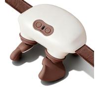 Airlandolists Hand Shoulder and Neck Massager with Heating, Zoserx - Bionic Heated Massager, Portable Shiatsu Real Hand,for Neck, Back, Leg, Lower Abdominal (Beige)