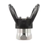 Airless Paint Spray Flat Tip Nozzle Guard Plastic Metal Airless Paint * Quality Sprayer Accessory Replacement Sturdy and to use * for Precision Workmanship (Black)