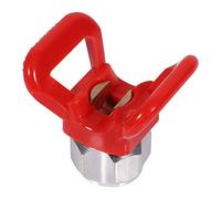 Airless Paint Spray Sprayer Gun Tip Guard Nozzle Seat Replacement Universal Tool Red New Base Flat Tool Easy to Use