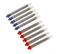 Airless Paint Sprayer Filter Pack 5 Units 60 Mesh and 100 Mesh for Wagner For SG10 SG1-EF Sprayer 127mm Length 11mm Diameter (50 mesh)