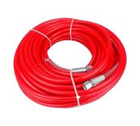 Airless Paint Sprayer Hose 1/4 Airless Spray Paint Hose 8-15m High-Pressure Pipeline Ultra Soft Wear-Resistant Pipe(8m Fiber Tube)