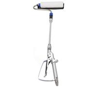 Airless Paint Sprayer Roller, Self Priming Electric Paint Roller Brush Power Paint Roller Kit, Long Handle Handheld Paint Spray Gun Attachment for Painting Interior Walls