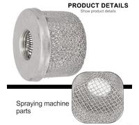 Airless Paint Sprayer Suction Filter for Ultra 500/695/740, 3000 & 3500 LineLazer, 455ST/495ST, EM 390/490 - Metal Inlet Strainer,