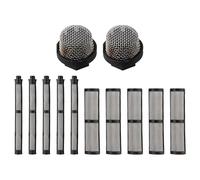 Airless Spray Filter Kit, 60 Mesh Suction Tube Strainer for 390 395 Parts, with 2 Straws 5 Cores 5 Screens