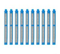 Airless Spray Machine Filter 100 Mesh Blue - Metal Mesh Paint Strainer for Gravity Feed Sprayer Tips Nozzle Protection 110x11mm