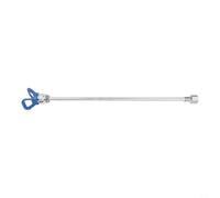 Airless Sprayer Extension Rod Stainless Steel Nozzle Holder for Paint Rollers Telescopic Rod Flexible 25 cm Silver (50 cm)