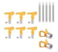 Airless Sprayer Nozzle Tip Nozzle Seat Filter for Professional Painting Tools Durability Metal Construction High Efficiency Sprayer Filter
