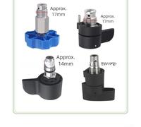 Airless Sprayer Reflux Valve Designed for 395 450 495 595 695 Plunger Machines Featuring Stainless Steel Body and Integrated Knob for Smooth Pressure Management (C)