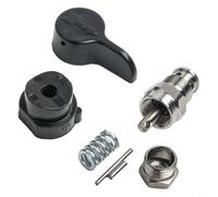 Airless Sprayer Return Valve Set 395, 495 & 595 Models - Steel Construction Reflux Valve Replacement Kit with Black Plastic Ha