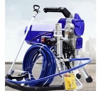 Airless Wall Paint Sprayer, 2200W High Pressure, Brushless Motor, 220V for Efficient Painting and Wall Coverage