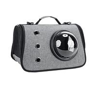 Airline Approved Cat Carrier Comfortable Pet Travel with Transparent Window Breathable Mesh Foldable Design 2 Carrying Ways Shoulder Bag Handbag for Cats Small Dogs Under 13LBS