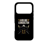 Airline Conductor Airport Ramp Crew Aviation Humor Case for iPhone 17 Pro