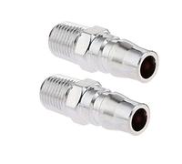 Airline Connectors Vogueing Tool Air Hose Fitting C-Type Quick Release Male Pipe Connector Hose Tail (PM40-1/2 BSP, 2Pcs)