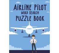 Airline pilot word search puzzle book