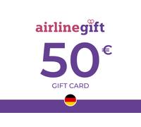 AirlineGift Gift Card 50 EUR Key - GERMANY