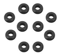 Airlock Grommet, 10Pcs Airlock Grommet Ring for Fermenter Lid Beer Brewing Tool Accessories