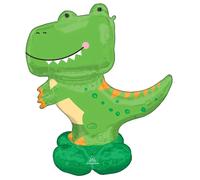 Airloonz T-Rex Foil Balloon 137X114Cm Amscan Best Quality