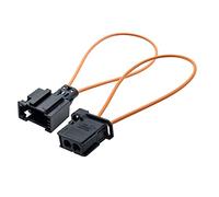 Airlxf Most Fiber Optic Loop, Pack of 2 Universal Optical Female & Male Adapter Connector Loop Bypass Cable for Radio and Audio Mercedes BMW VW Audi Porsche SOS FIX(13.5cm/5.3in)