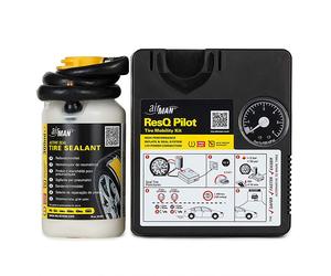 AirMan ResQ Pilot - Flat Tyre Repair Kit, with Compressor and Universal Sealant