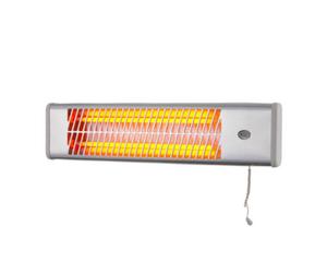 Airmaster Ced Ir1200 Quartz Infra Red Wall Mounted Heater 2 Heat Settings 600W/1200W