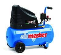 Airmaster Tiger 7/550 7.8cfm 50 Litre 2HP Oil Free Air Compressor