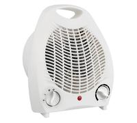 Airmaster UFH2TN 2kW Upright Fan Heater with Thermostatic Control White