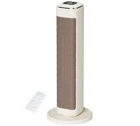 AIRMATE 25" Tower Space Heaters for Indoor Use Large Room, 1500W Electric Heaters, 80° Oscillating Ceramic Heater, 5 Modes 24H Timer Overheat&Tip-Over Protection Room Heater for Bedroom Basement
