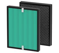Airmega 150 Air Filter Compatible with COWAY Airmega 150 Air Purifier H13 True HEPA & Activated Carbon Replacement Filter AP-1019C for Smoke Odor Dander Pollen