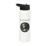 Airmid Ancient Celtic Goddess of Healing Stainless Steel Insulated Water Bottle