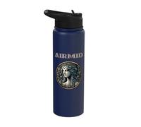 Airmid Ancient Celtic Goddess of Healing Stainless Steel Insulated Water Bottle