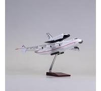 AirModels Extra Large Antonov An-225 Mriya & Buran Space Shuttle Aircraft Model - 1:200 Scale Resin Model Airplane Toy Collectable Gift
