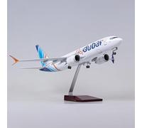AirModels FlyDubai Boeing 737 MAX 1/85 Scale Resin Model Airplane Toy Collectable Gift