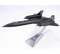 AirModels Lockheed Martin SR-71A Blackbird Large Diecast Metal Aircraft Model - 1:72 Scale Collectors Model Gift