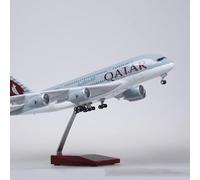 AirModels Qatar Airways Airbus A380 1/160 Scale Resin Model Airplane Toy Collectable Gift