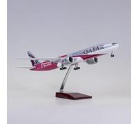 AirModels Qatar Airways Boeing 777 1/157 Scale Resin Model Airplane Toy Collectable Gift